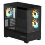Gigabyte C201 Panoramic Midi Tower Gaming Gehäuse mit Glasseitenfenster