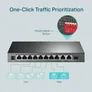 TP-Link TL-SG1210MP 10-Port Gigabit Desktop Switch mit 8-Port PoE+