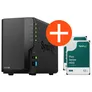 Synology DS225+ NAS System 2-Bay 24 TB inkl. 2x 12 TB Synology HDD HAT3310-12T