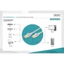 DIGITUS CAT 6A S/FTP Patchkabel 0.25m grau 10 Stück