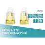 DIGITUS CAT 6A S/FTP Patchkabel 0.25m grau 10 Stück