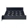 Digitus 1HE Fachboden 44x255x201 mm schwarz