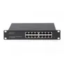 DIGITUS 10 Zoll 16-Port Rackmount GB Ethernet Switch
