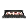 DIGITUS CAT 6A Patch Panel, geschirmt, 12-Port, 1HE, 10", schwarz