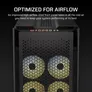 CORSAIR Frame 9000D RGB Schwarz Super Full Tower ATX Gaming Gehäuse