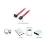 EQUIP 111903 SATA III Kabel, einseitig Abgewinkelt, 1,0m