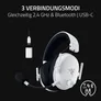 RAZER Blackshark V3 Weiß Wireless Esport Headset | PC-Series, 2.4Ghz, Bluetooth, USB-C