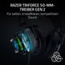 RAZER Blackshark V3 X Hyperspeed Schwarz Wireless Esport Headset | PC-Series, 2.4Ghz, Bluetooth, USB-C