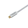 EQUIP 128360 USB 3.2 Gen 2 C-auf-C-Kabel 3,0m PD100W 4K/60Hz 10Gbps, silber