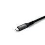 EQUIP 128371 USB 3.2 Gen 2 C auf C Verlängerung Kabel 1m PD100W 4K/60Hz 10Gbps schwarz