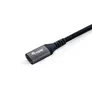 EQUIP 128371 USB 3.2 Gen 2 C auf C Verlängerung Kabel 1m PD100W 4K/60Hz 10Gbps schwarz