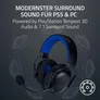 RAZER Blackshark V3 X Hyperspeed for PlayStation Schwarz Wireless Esport Headset | PlayStation-Series, 2.4Ghz, Bluetooth, USB-C