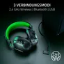 RAZER Blackshark V3 X Hyperspeed for Xbox Schwarz Wireless Esport Headset | Xbox-Series, 2.4Ghz, Bluetooth, USB-C