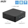 MSI Cubi NUC AI 1UMG-018BEU Mini PC Core Ultra 7 155H 0GB/0GB SSD nOS