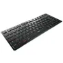 Cherry KW X ULP 2.0 Mini Schwarz | MX Ultra Low Profile Tastatur, 2.4Ghz, Bluetooth, USB-C