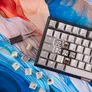Cherry KW 300 MX Schwarz | Kompakte Hotswap-Tastatur, MX2A Silent Red Switches, schallgedämpftes Gehäuse, Bluetooth, USB-C
