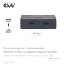 Club 3D USB-C Bidirektionaler Video + Daten + PD Switch für 8K60Hz oder 4K120Hz