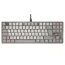 Cherry KC 500 MX LP TKL Warm Grey | Mechanische MX Low Profile 2.0 Tastatur, USB-C