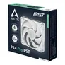 ARCTIC Gehäuselüfter P14 Pro PST PWM 140 mm weiß 4-pin mit Kabelsplitter