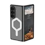 UAG Urban Armor Gear Mouve Case mit Magnet-Modul für Samsung Galaxy Z Fold7 ice (transparent)/schwarz