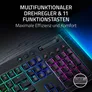 RAZER BlackWidow V4 Low Profile HyperSpeed - Mechanische Low Profile Orange-Tactile-Switches, 2.4Ghz, Bluetooth, USB-C