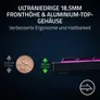 RAZER BlackWidow V4 Low Profile TKL HyperSpeed - Mechanische Low Profile Orange-Tactile-Switches, 2.4Ghz, Bluetooth, USB-C