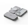 Xtorm Faltbares 3in1 Wireless Reiseladegerät 15W Qi grau
