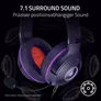 Razer Kraken Kitty V2 Pokémon Gengar Edition - Kabelgebundenes Gaming Headset powered by Razer Chroma™ RGB