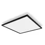 Philips Hue White Ambiance Aurelle Deckenleuchte schwarz + integrierte LED 60x60cm