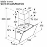 Neff D63IDK1S0 N30 Wandesse 60 cm Klarglas schwarz bedruckt