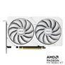 ASUS DUAL Radeon RX 9060 XT DUAL-RX9060XT-16G-WHITE 16GB DDR6 Grafikkarte, HDMI/DP