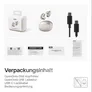 Shokz OpenDots One True-Wireless Open-Ear-Kopfhörer grau
