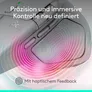 Logitech MX Master 4 Pale Grey Kabellose Desktop Maus | Haptisches Feedback, Actions Ring Buttom, Logi Bolt USB-C (2.4GHz), Bluetooth, Unterstützt Logi Options+