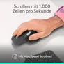 Logitech MX Master 4 Pale Grey Kabellose Desktop Maus | Haptisches Feedback, Actions Ring Buttom, Logi Bolt USB-C (2.4GHz), Bluetooth, Unterstützt Logi Options+