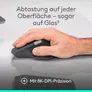 Logitech MX Master 4 Pale Grey Kabellose Desktop Maus | Haptisches Feedback, Actions Ring Buttom, Logi Bolt USB-C (2.4GHz), Bluetooth, Unterstützt Logi Options+