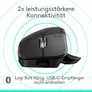 Logitech MX Master 4 für Mac Space Black Kabellose Desktop Maus | Haptisches Feedback, Actions Ring Buttom, Bluetooth, Unterstützt Logi Options+