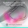 Logitech MX Master 4 für Mac White Silver Kabellose Desktop Maus | Haptisches Feedback, Actions Ring Buttom, Bluetooth, Unterstützt Logi Options+