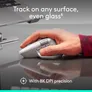 Logitech MX Master 4 für Mac White Silver Kabellose Desktop Maus | Haptisches Feedback, Actions Ring Buttom, Bluetooth, Unterstützt Logi Options+