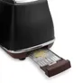 DeLonghi CTOV 2103.BK Icona Vintage Toaster schwarz