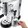 DeLonghi EC 685.M Dedica Style Siebträger Espressomaschine Silber