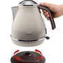 DeLonghi Icona Vintage KBOV2001.BG Wasserkocher Creme-Weiß
