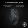 RAZER Naga V2 Hyperspeed - Ergonomische kabellose MMO-Gaming-Maus mit 19 programmierbaren Tasten