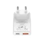 4smarts Netzladegerät FlatPlug Duos 20W GaN 1C+1A, weiß