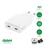 4smarts Netzladegerät PDPlug Slim 65W GaN 2C weiß