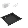 4smarts SmartTray Ladeset, wireless Charger mit Netzteil, schwarz