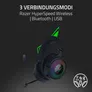 Razer Kraken Kitty V3 Pro Schwarz - Kabelloses RGB-Kitty-Headset für Gaming