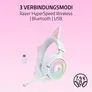 Razer Kraken Kitty V3 Pro Weiß - Kabelloses RGB-Kitty-Headset für Gaming