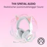 Razer Kraken Kitty V3 Pro Weiß - Kabelloses RGB-Kitty-Headset für Gaming