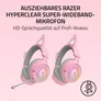 Razer Kraken Kitty V3 Pro Quartz/ Rosé - Kabelloses RGB-Kitty-Headset für Gaming