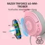 Razer Kraken Kitty V3 X Quartz/ Rosé - Kabelgebundenes Kitty-Headset für Gaming